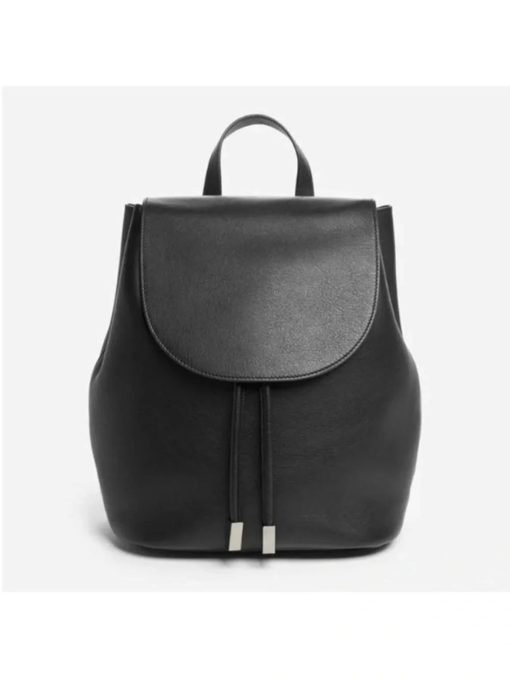 Everlane The Petra Italian Leather Backpack Black